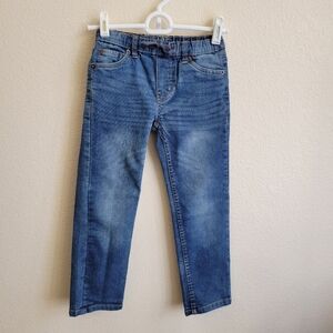 Lucky Brand Kids Pull On Medium Blue Denim 5 Pocket Jeans Size 5